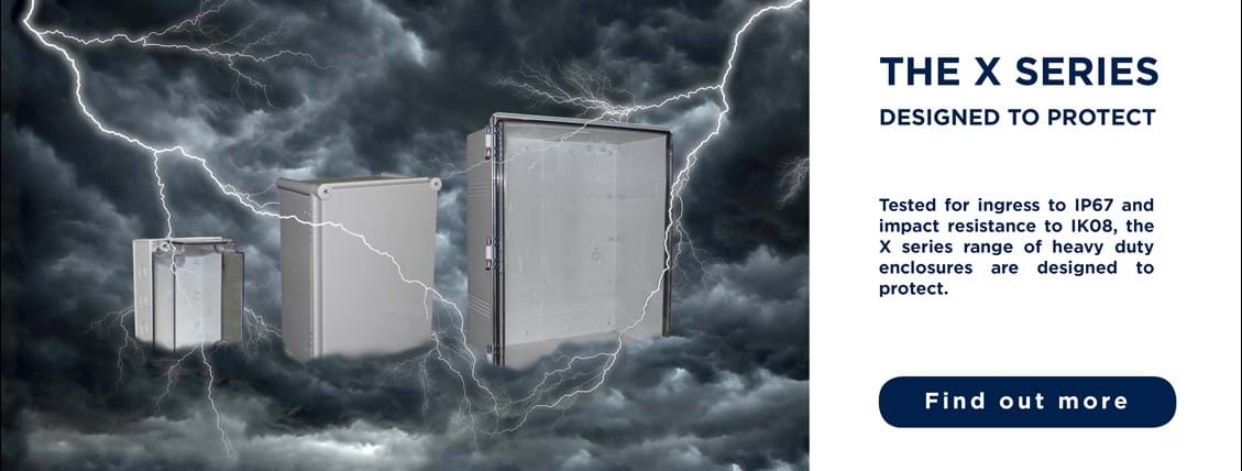 CaamdenBoss X Series enclosures Designed to protect