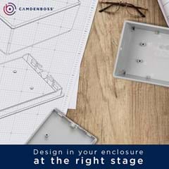 Design in your enclosure at the right stage