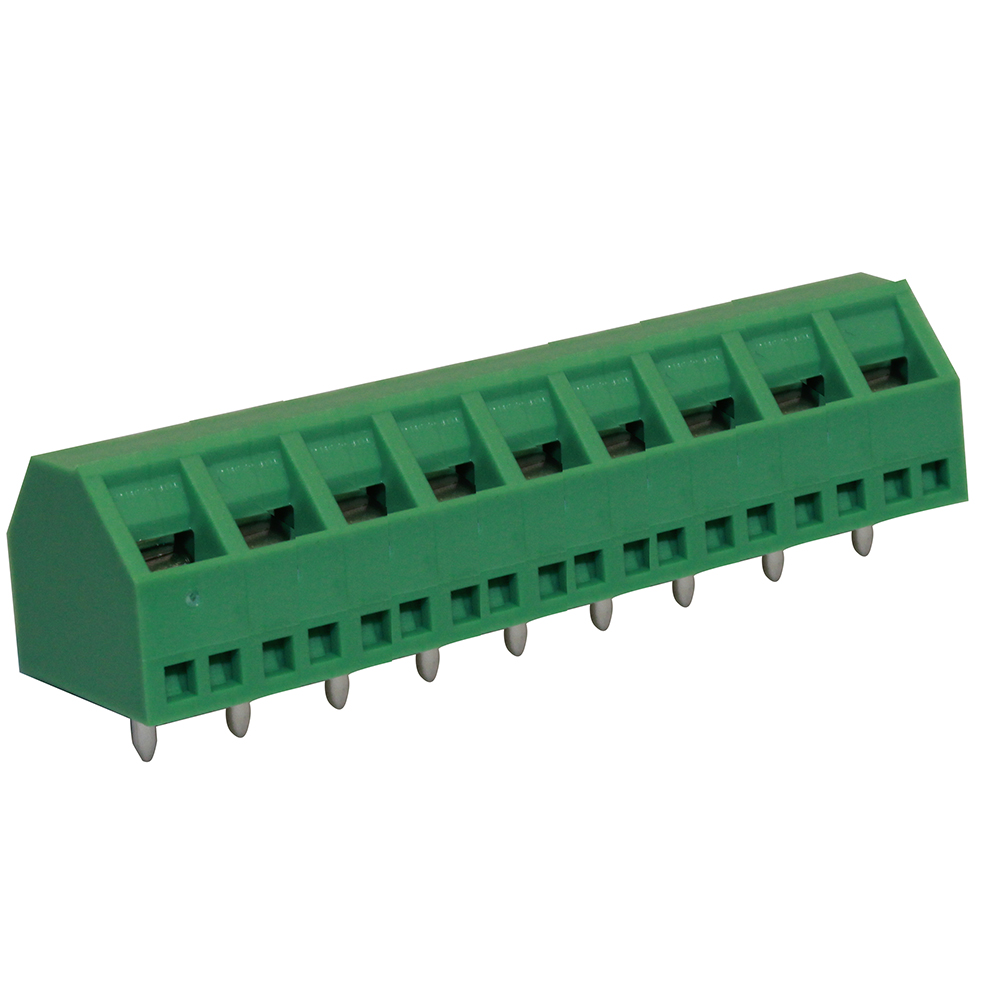 Ctbp30089 45 Degree Terminal Blocks Pcb Rising Clamp Terminal Block Camdenboss 